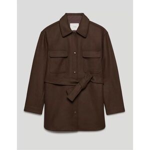 Wilfred Brown Button Down Shirt